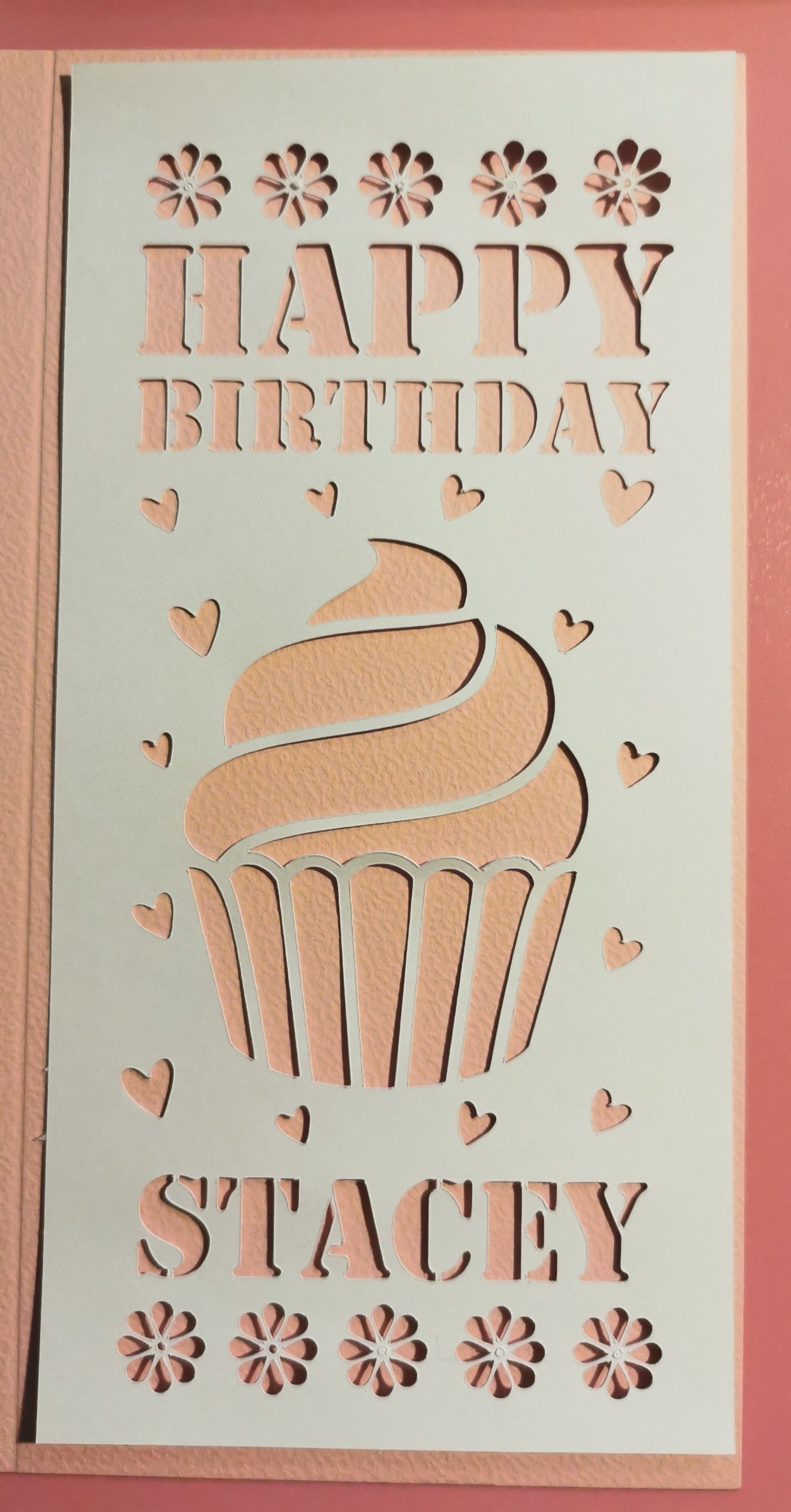 Personalised Cupcake Birthday Card