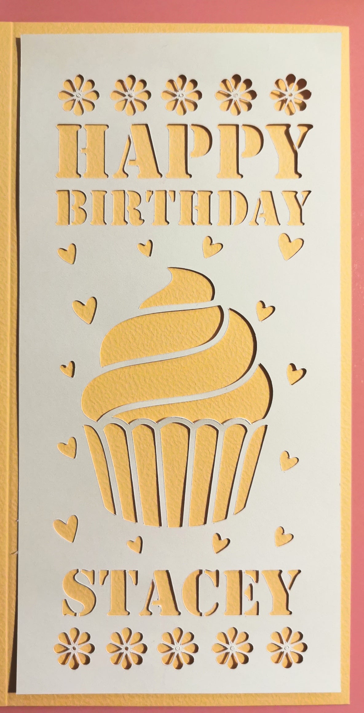 Personalised Cupcake Birthday Card