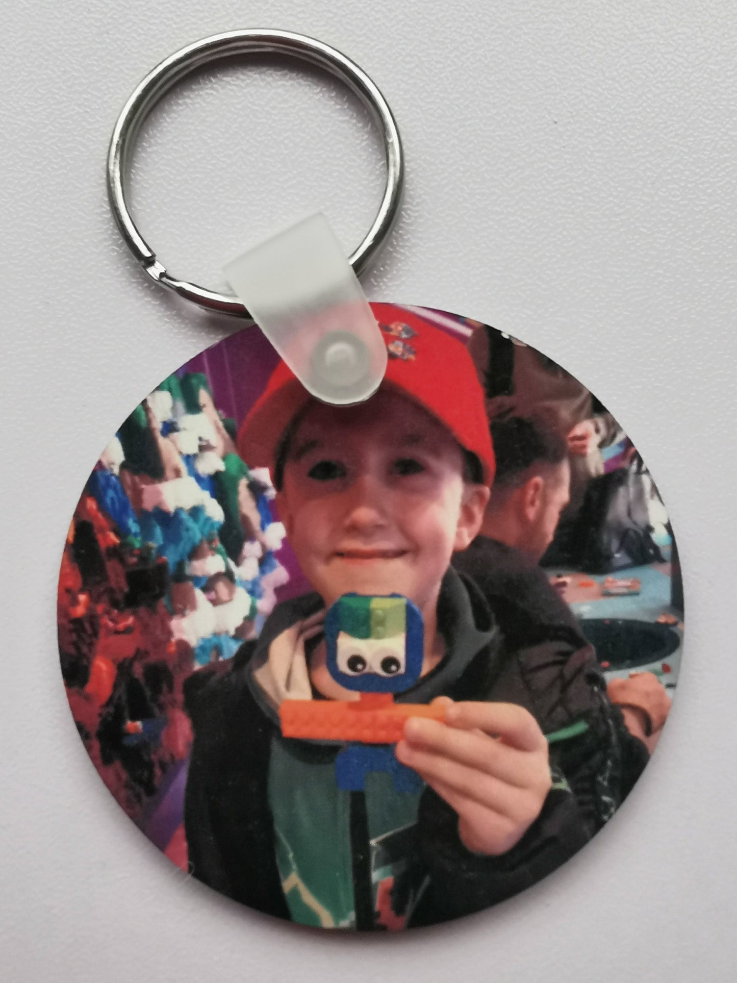Personalised Photo Keyring - Double Sided