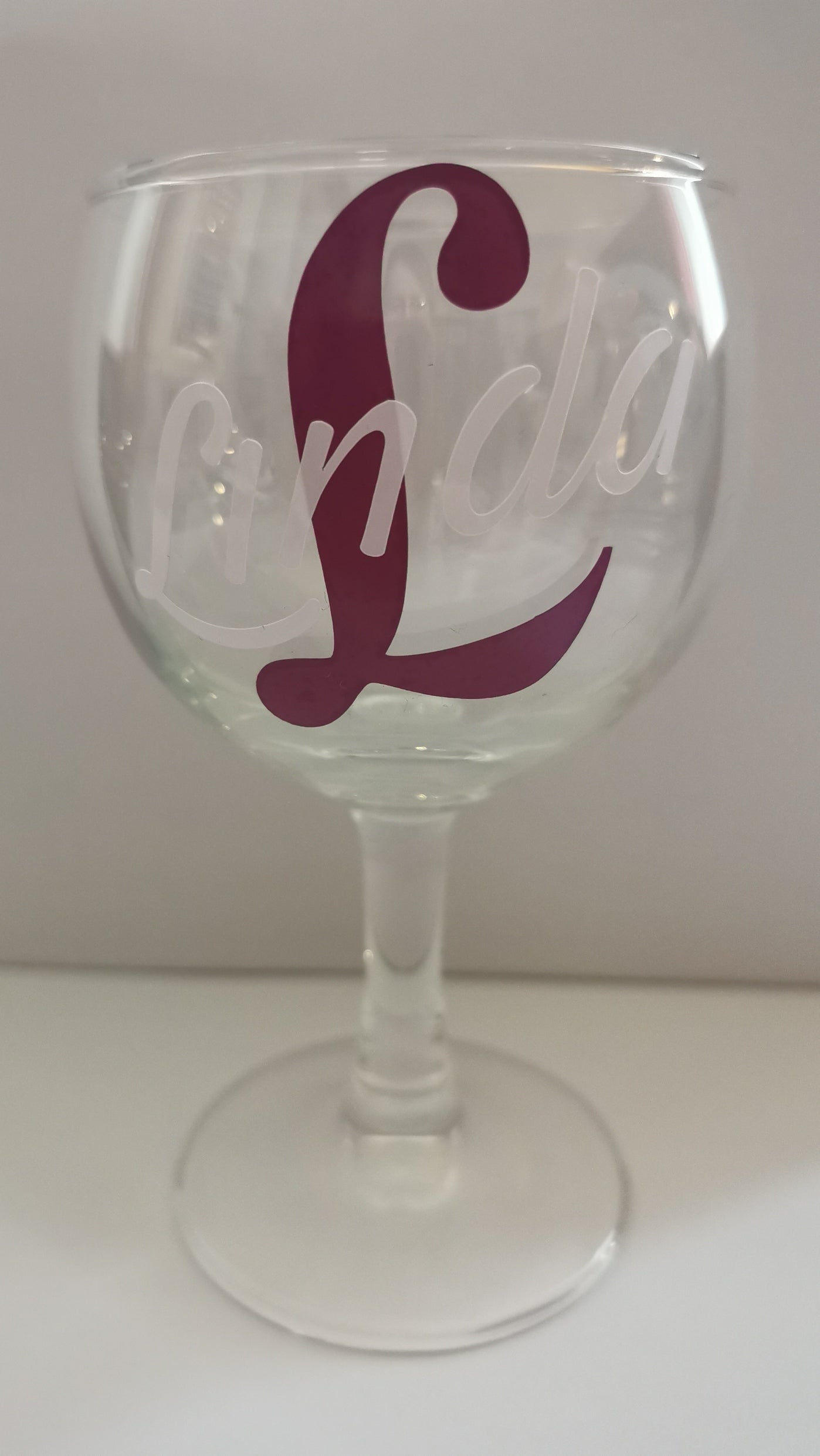 Personalised Wine Glass