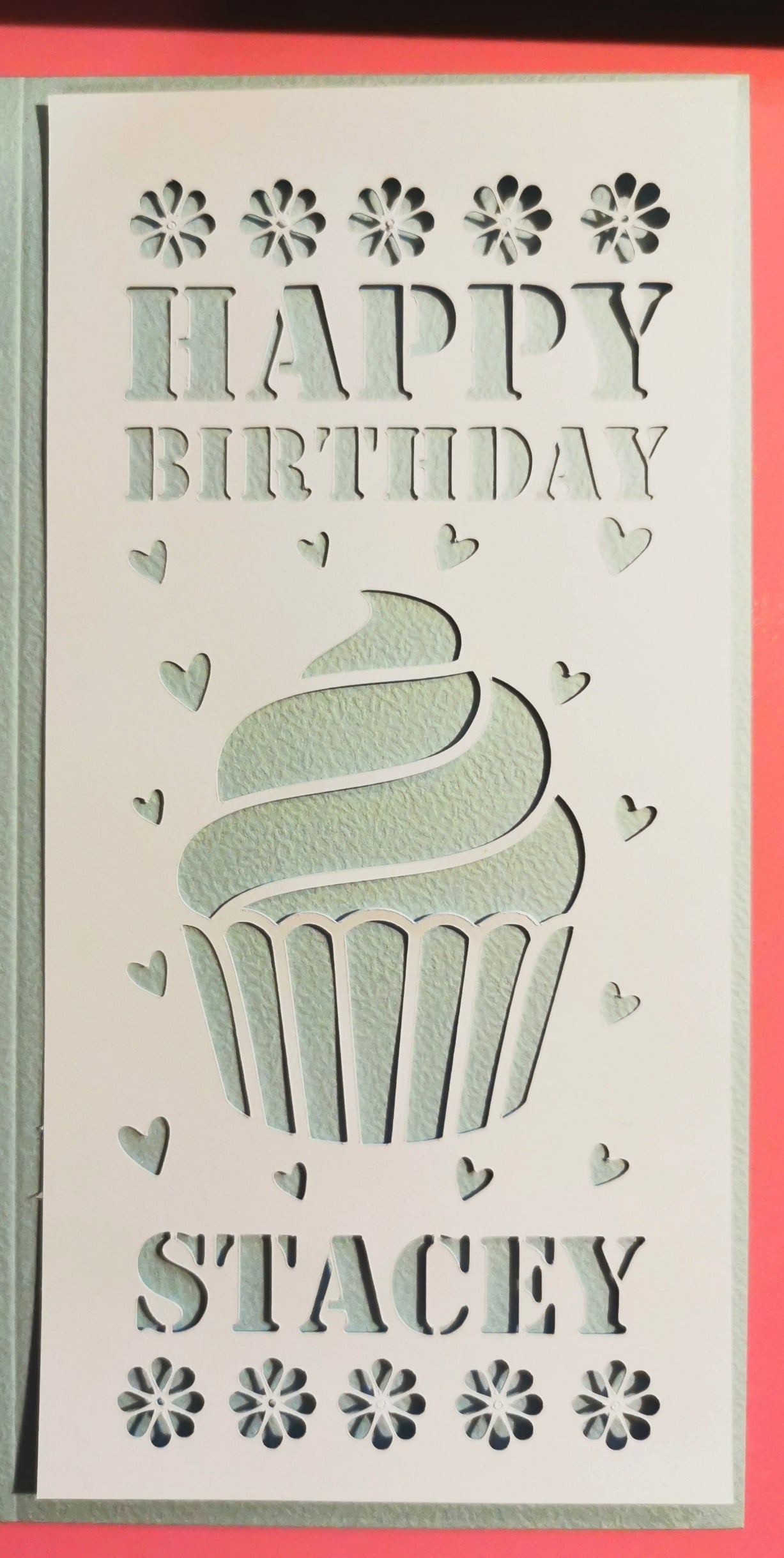 Personalised Cupcake Birthday Card