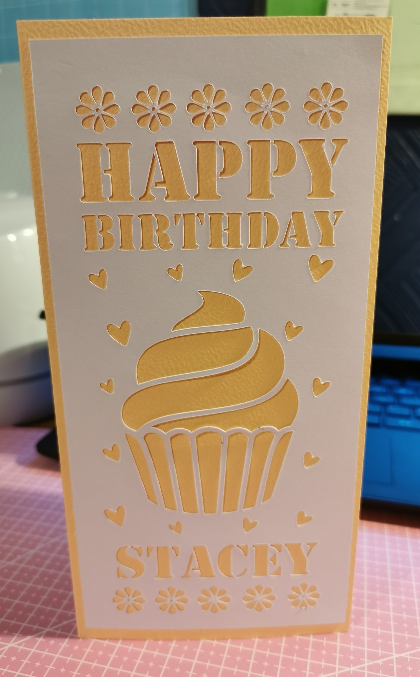 Personalised Cupcake Birthday Card